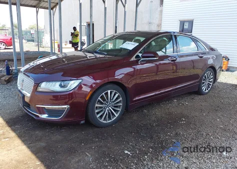2017 Lincoln Mkz Select z USA, uszkodzony, nr VIN 3LN6L5D92HR602106